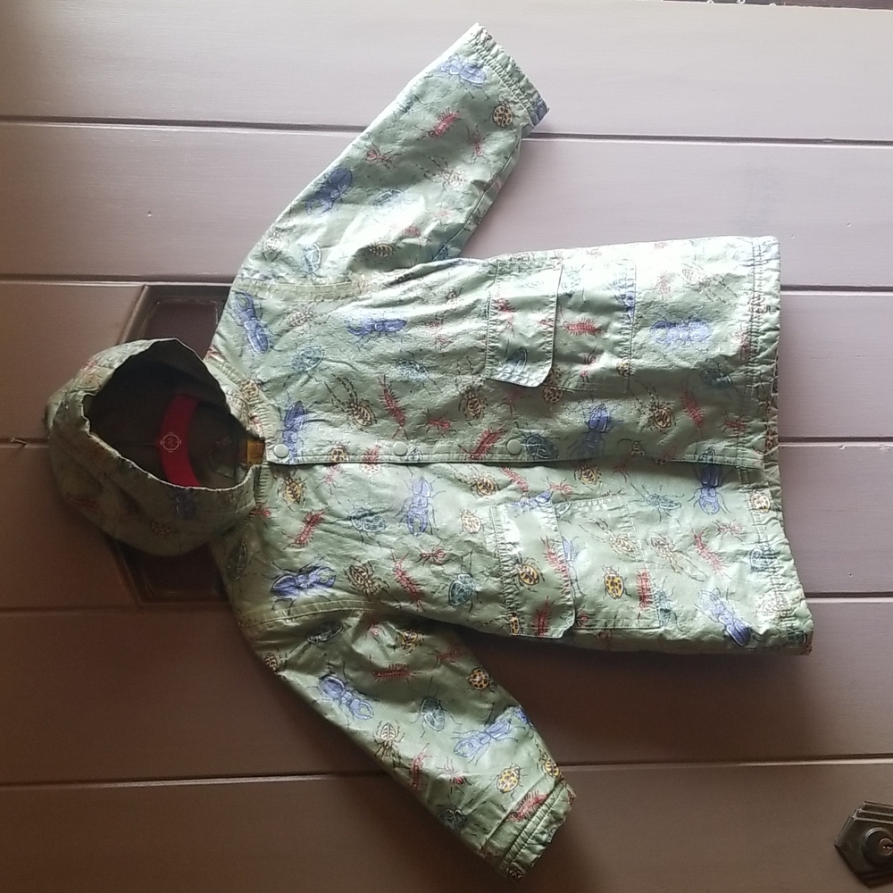 Pluie Pluie Fleece Lined Hooded Raincoat